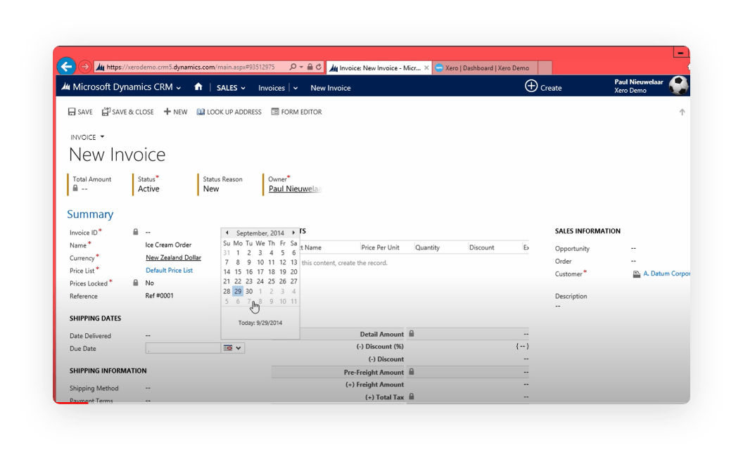 00xero 2 Xero Connector for Dynamics 365