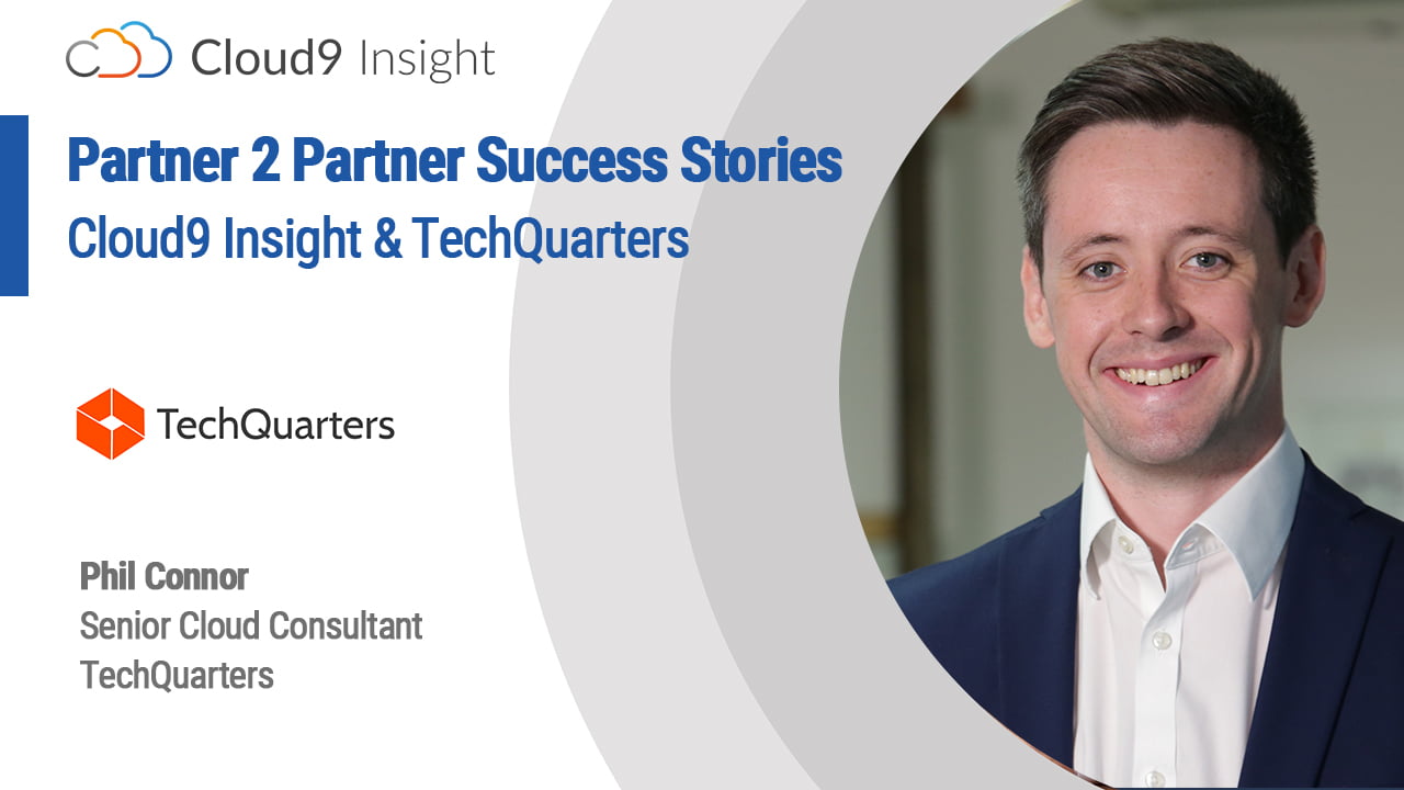 Partner 2 Partner Success Stories Cloud9 Insight TechQuarters