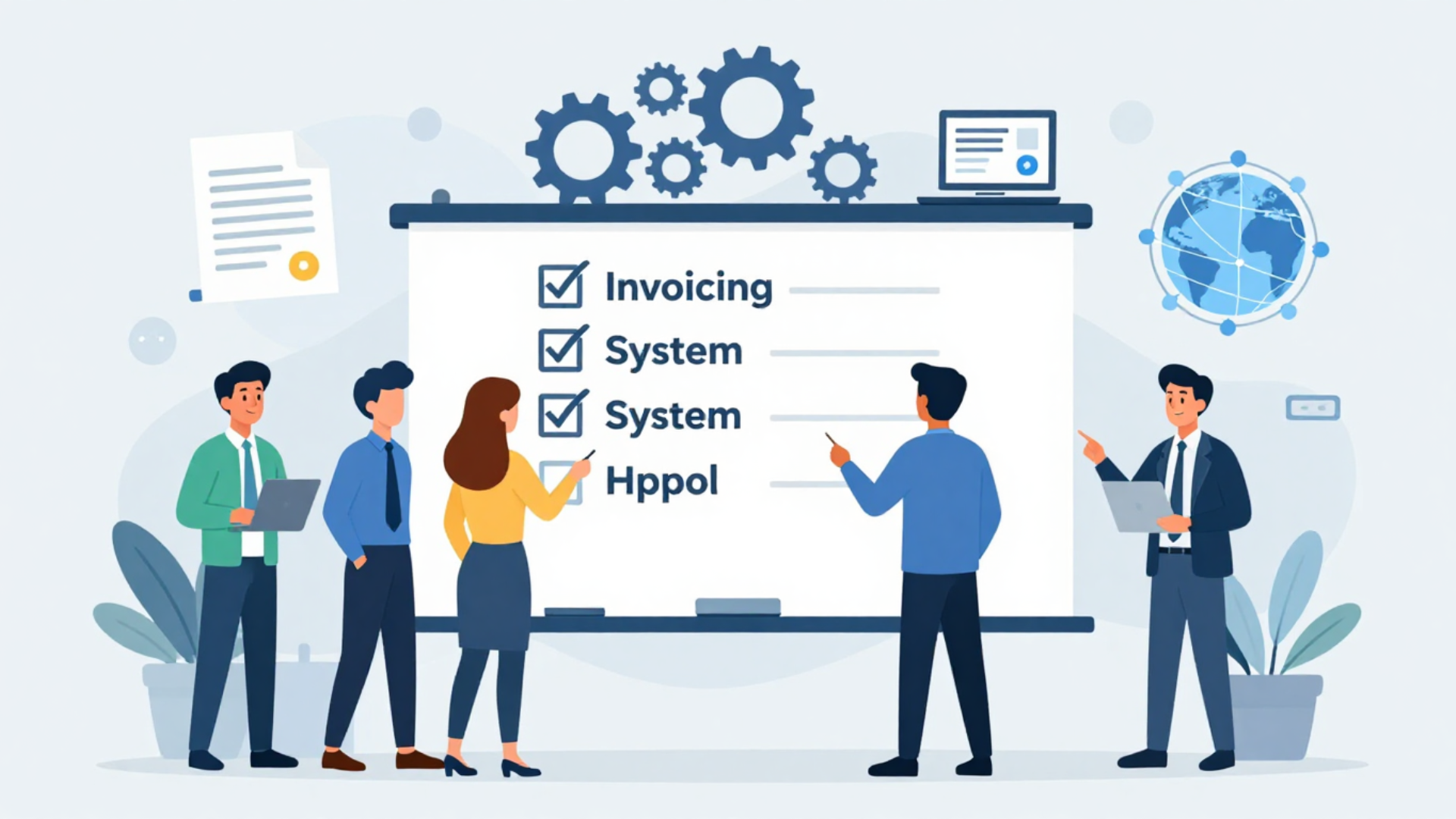 E-invoicing preparation E-invoicing preparation