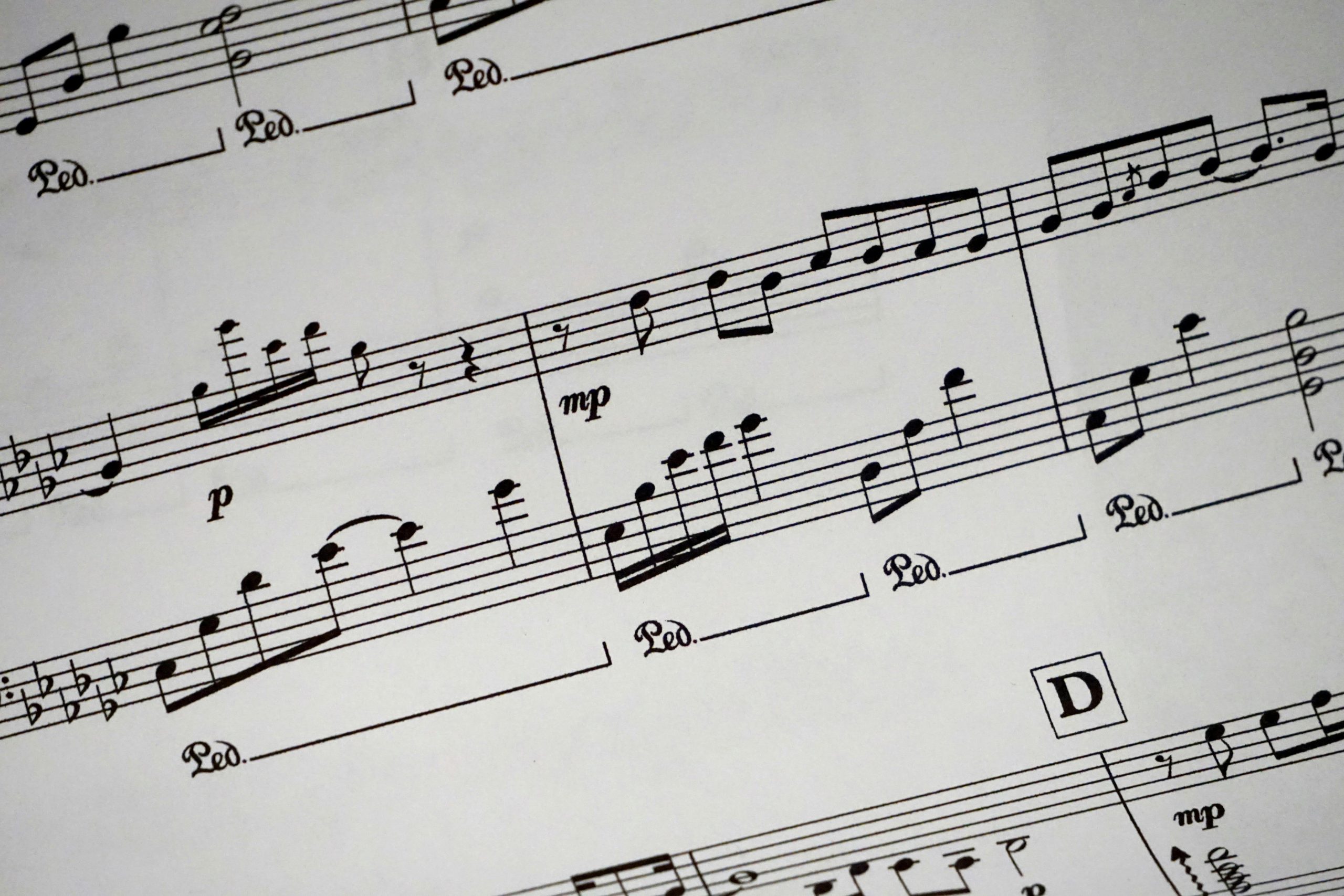 sheet music