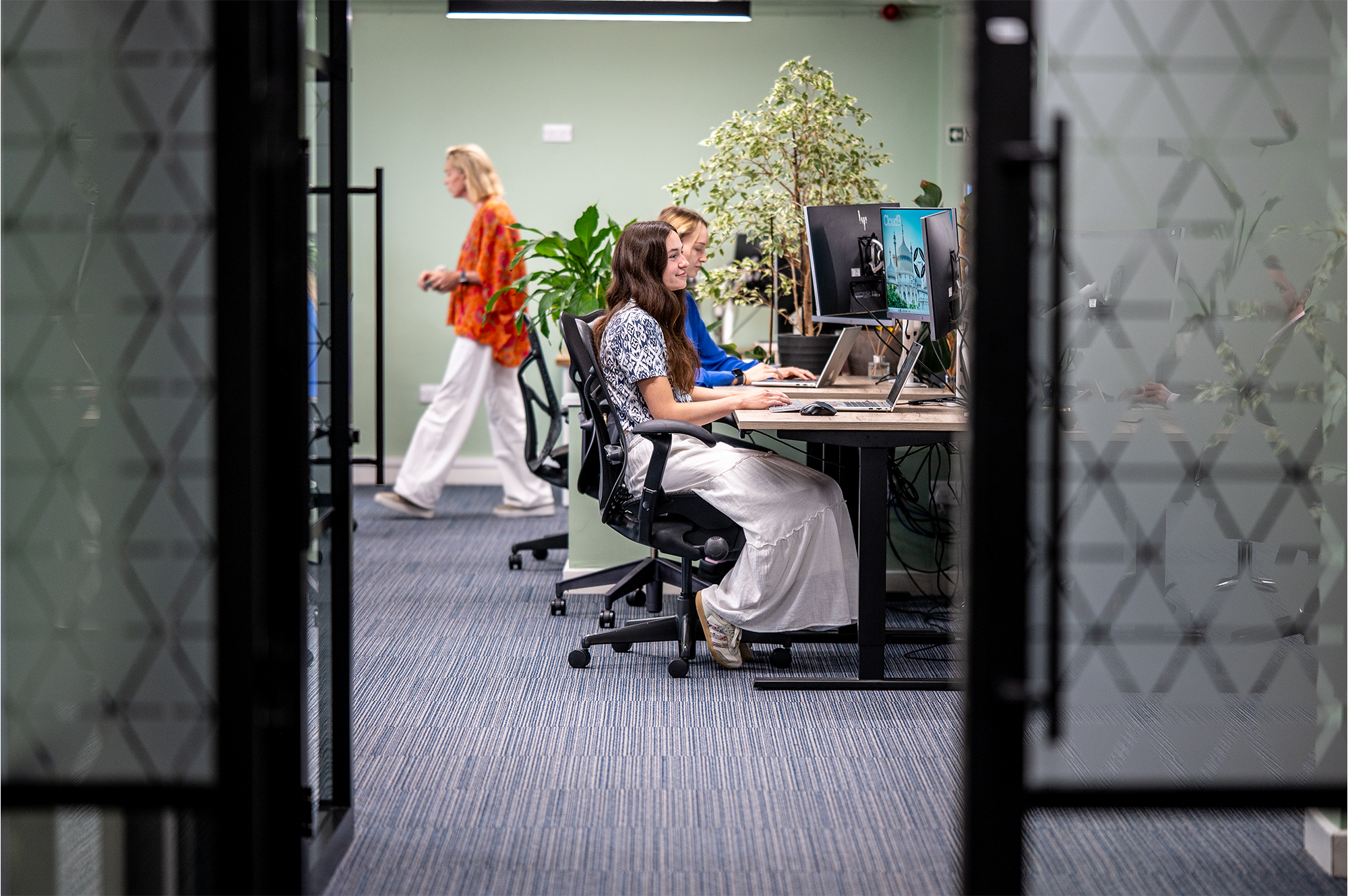 office scene
